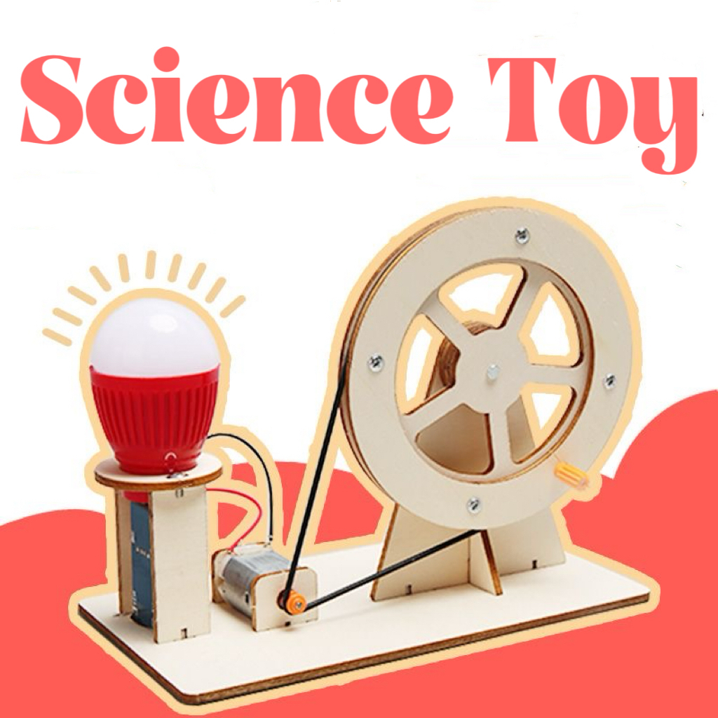 Diy Mainan Generator Listrik Mini Mainan Merakit Mainan Edukasi Generator Bohlam Listrik Mainan