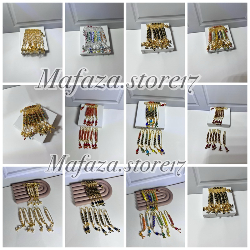 Peniti India | Peniti Jilbab | Peniti Jurai Premium | Isi 12pcs