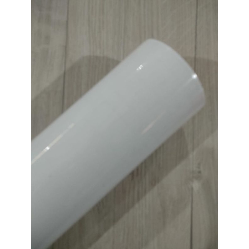 sticker skotlet bening transparan glossy meteran