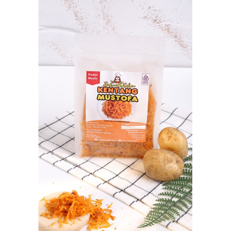 

Kering Kentang Mustofa Kentang Kriuk 250 gr