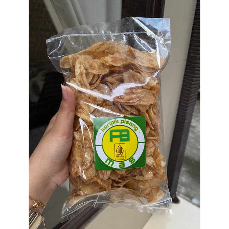 

Kripik Pisang Manis (Super Tipis) 250gr
