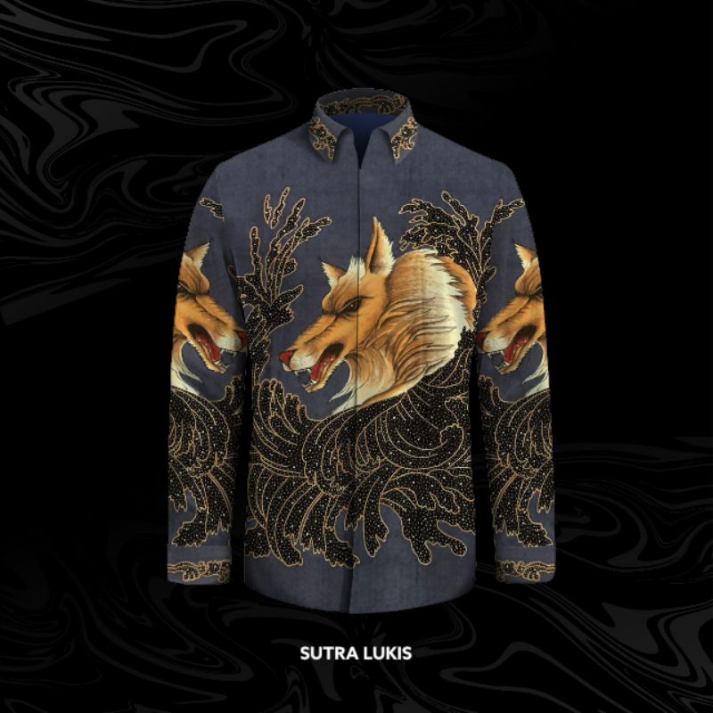 Kain Batik Tulis Sutra Lukis Exclusive