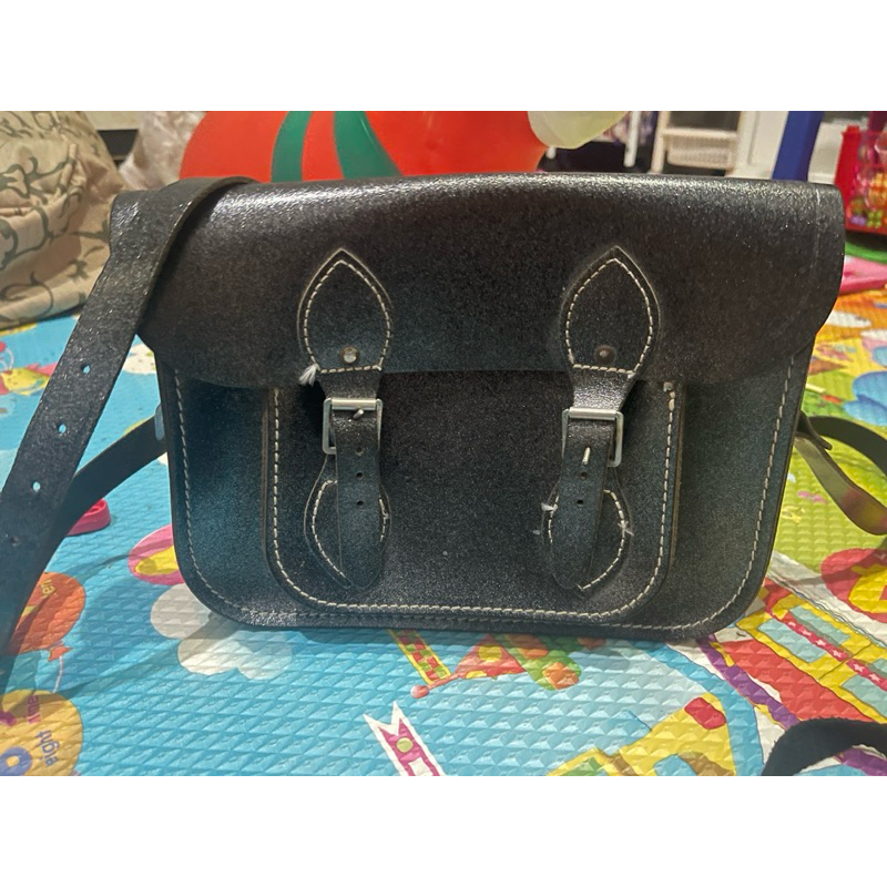 The Cambridge Satchel Glitter Black Preloved