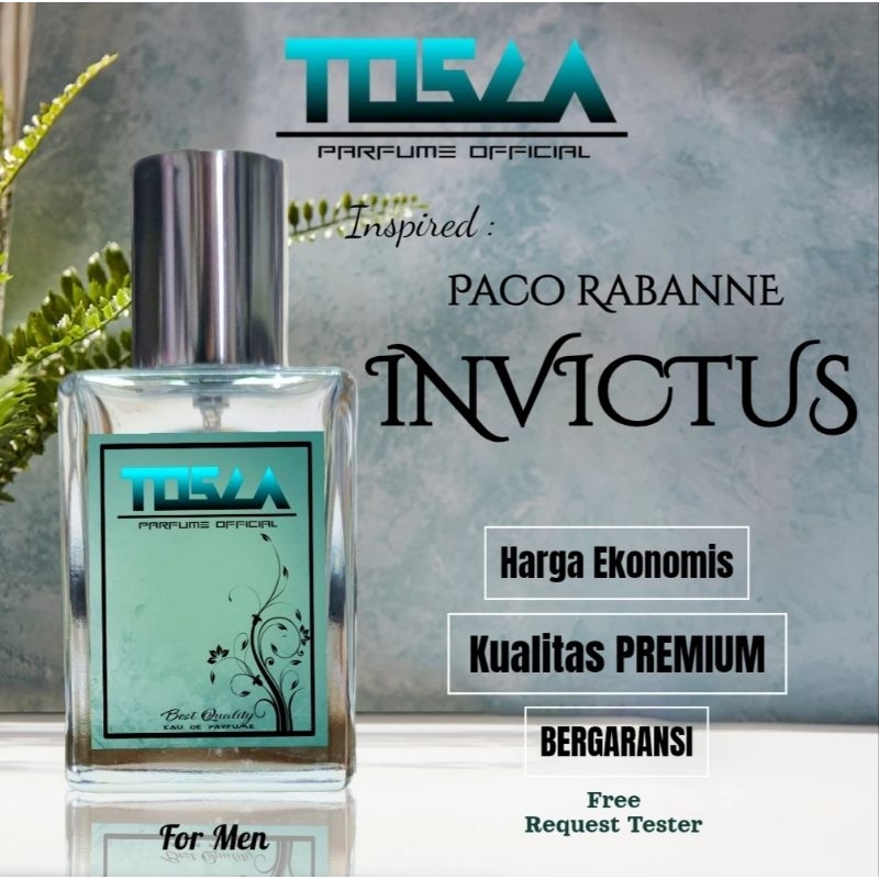 TOSCA Parfume - INVICTUS | Parfume pria dan wanita berkualitas PREMIUM 30 ML tahan lama - Eau de Par