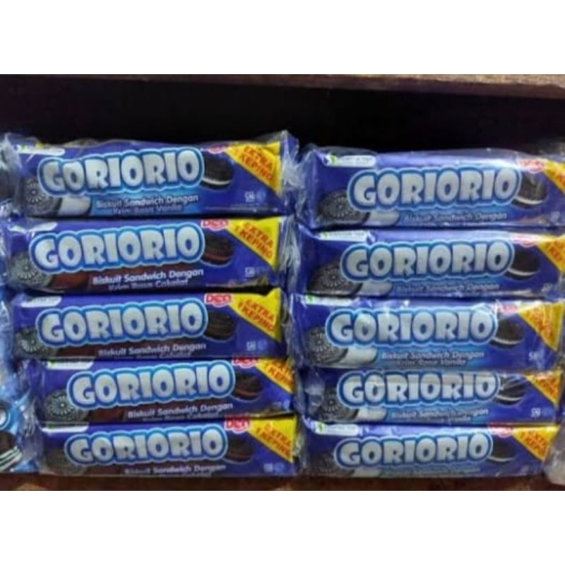 

Goriorio Biskuit Sandwich Siantar top ( 10x 24 gram)