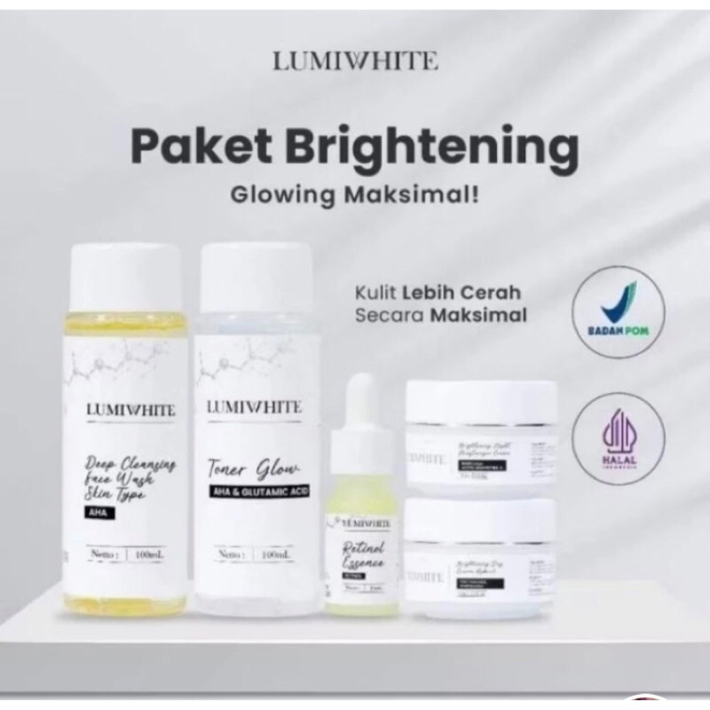 LUMIWHITE SKINCARE PAKET BRIGHTENING SERIES