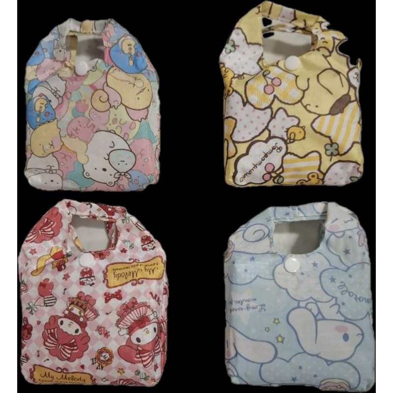 

Tas lipat Hello Kitty / My Melody cinnamoroll pompompurin unicorn