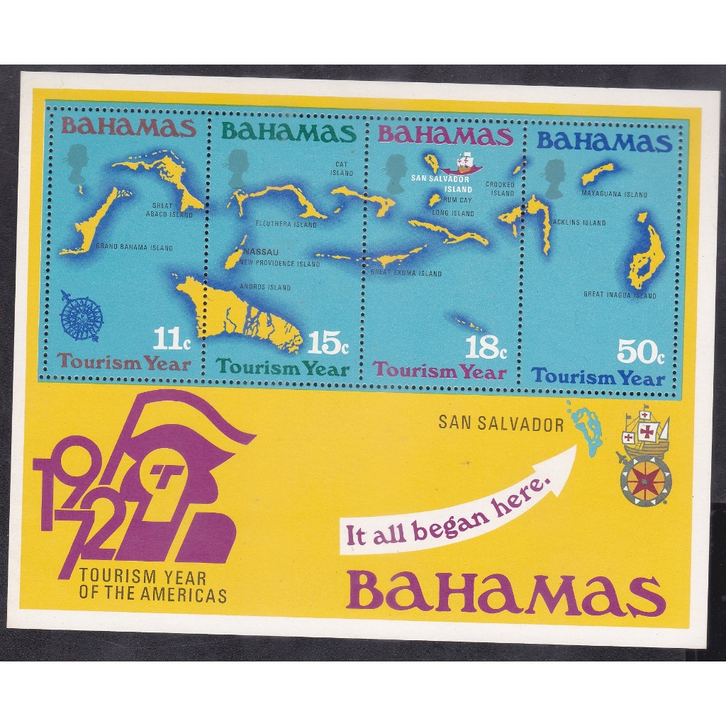 

A 9027 SATU BUAH SS PRANGKO BAHAMAS TEMA TOURISM YEAR OF THE AMERICAS DENGAN KONDISI MNH MINT NEVER HINGED