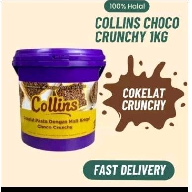 

COLLINS CHOCOCRUNCY COKLAT 1KG [KODE K]