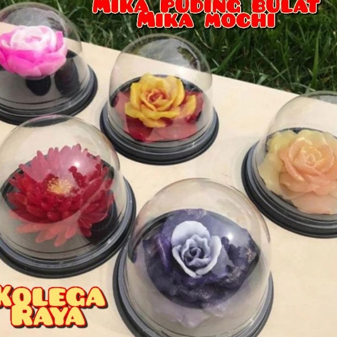 CUCI GUDANG Mika Puding mika Mochi Egg york isi 5pcs