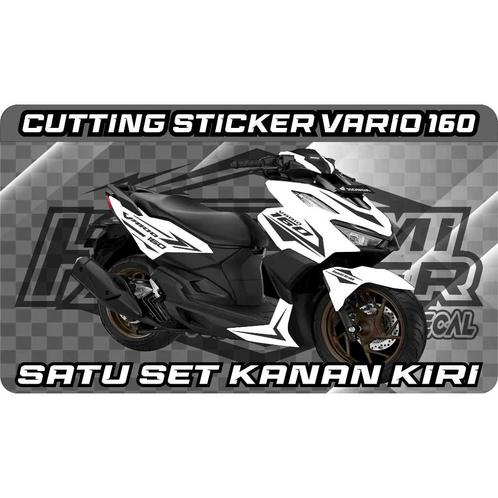 CUTTING STICKER VARIO 160 NEW