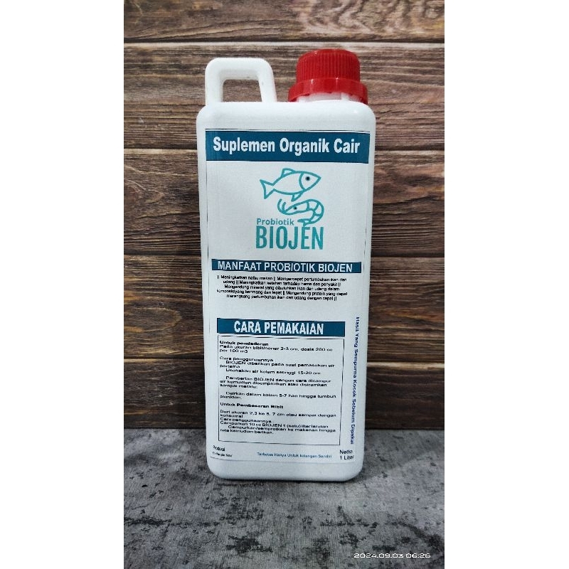 PROBIOTIK BIOJEN UNTUK BUDIDAYA IKAN LELE NILA GURAMI URAI PAKAN