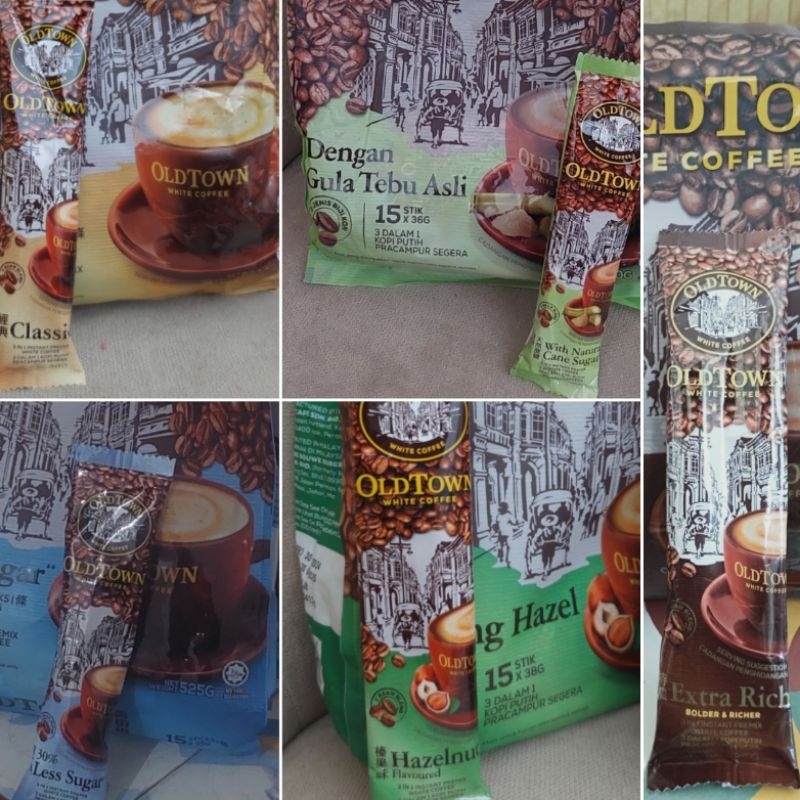 

ECER Kopi Instan Malaysia Old Town OldTown Halal