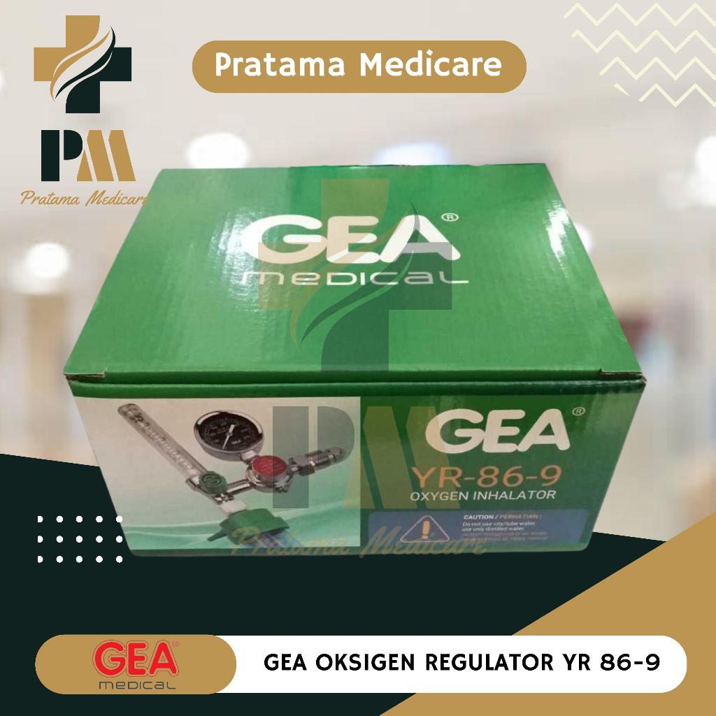 Regulator oksigen Gea / regulator tabung oksigen Gea /medical regulator Gea / regulator medis gea