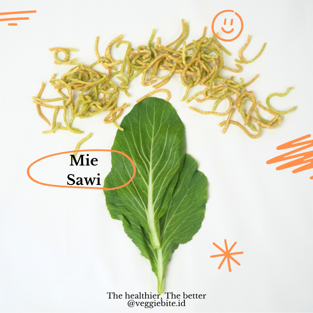 

Mie Sawi - Veggie Bite - Snack Sayuran Sehat
