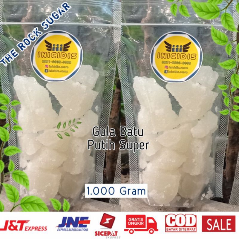 

Gula Batu Putih The Rock Sugar 1 Kg