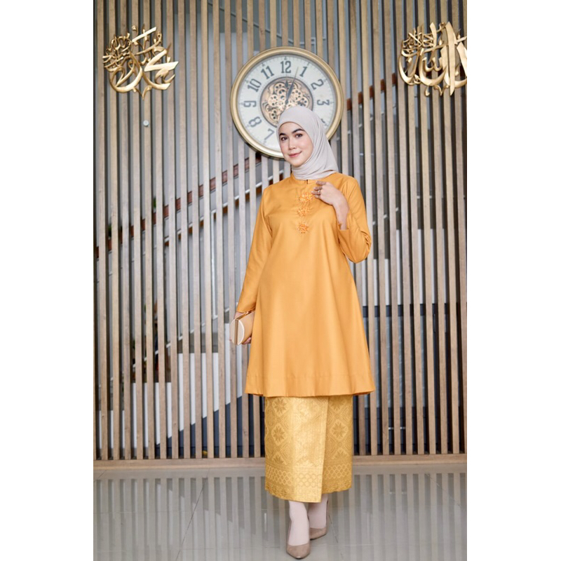 tunik batu payett polos catton ima premium  , tunik sragaman polos , tunik terbaru kamari ori