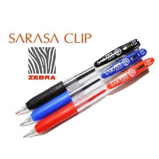 

(Pcs) ZEBRA - Bolpen Gel Sarasa Clip 0.5mm