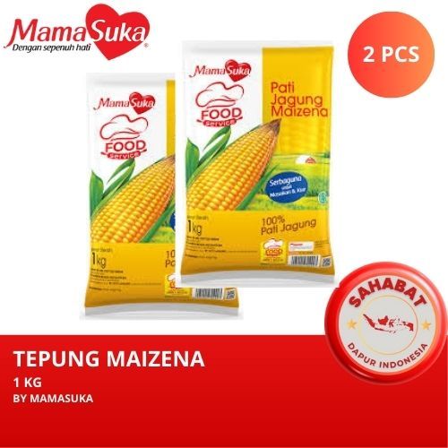 

[2 PCS] Tepung Maizena Mamasuka 1 Kg