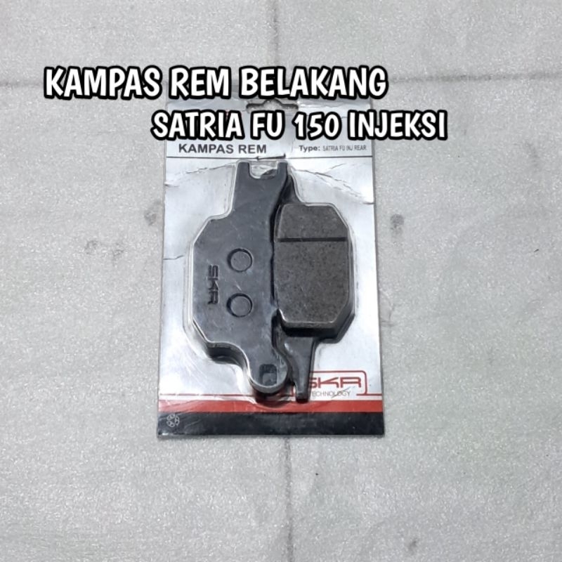 KAMPAS REM BELAKANG SATRIA FU INJEKSI,DISPAD BELAKANG SATRIA FU INJEKSI SKR
