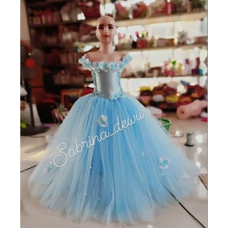 gaun tutu anak mewah/ gaun pesta anak mewah