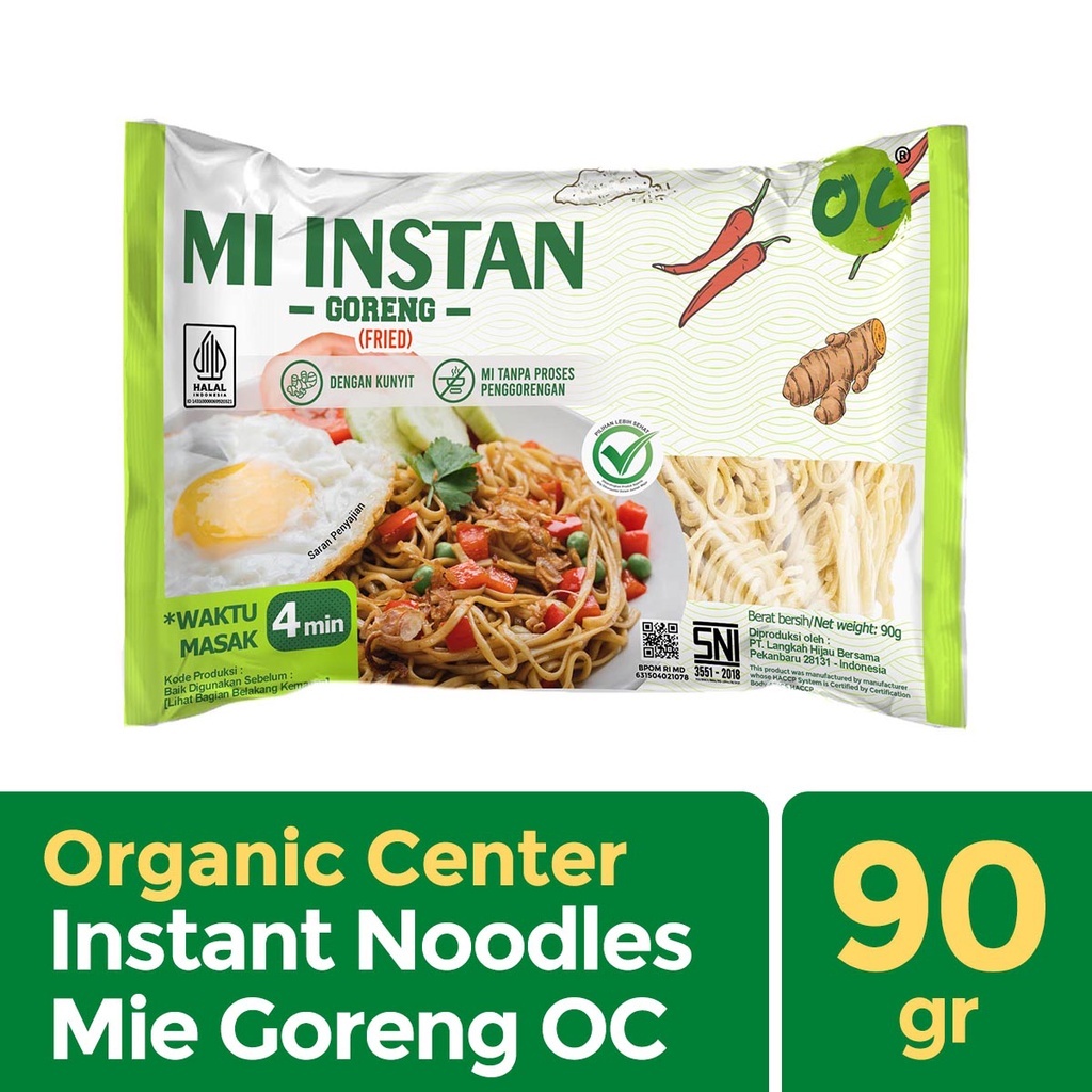 

Organic Center - Mie Goreng Veggie Noodle 90gr