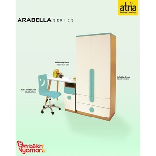 Atria Meja Belajar Set Arabella Green