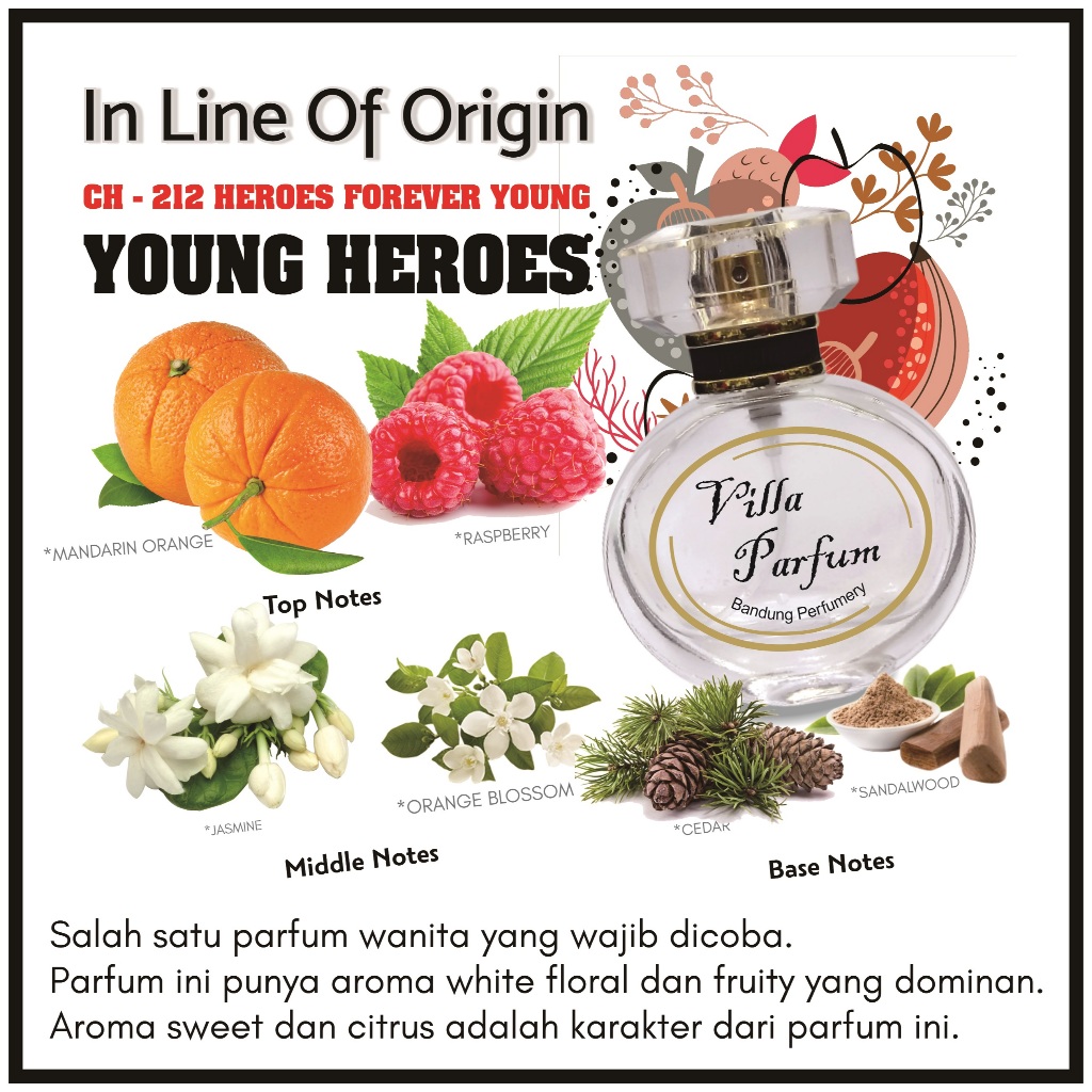 Parfum C.H. 212 Heroes Forever Young (YOUNG HEROES) Villaparfum