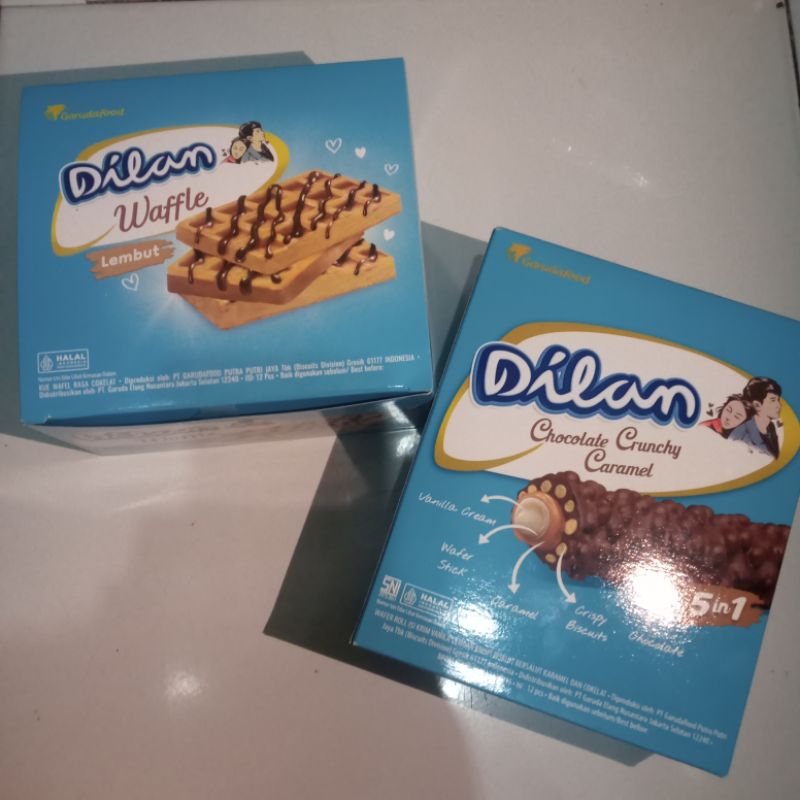 

Dilan Waffle Dilan Chocolate Crunchy Caramel