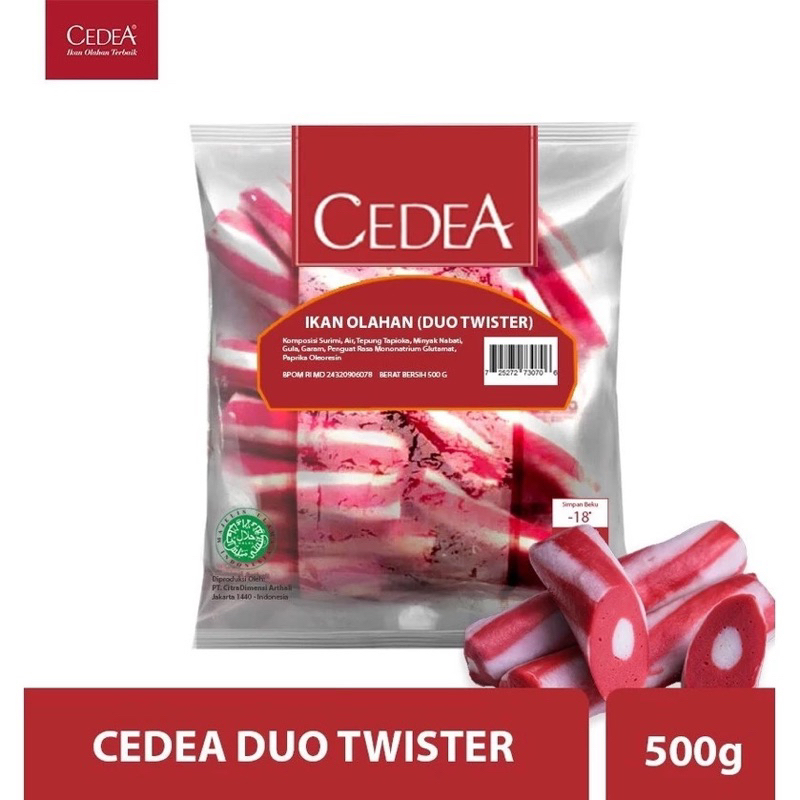 

DUO TWISTER CEDEA 500GR