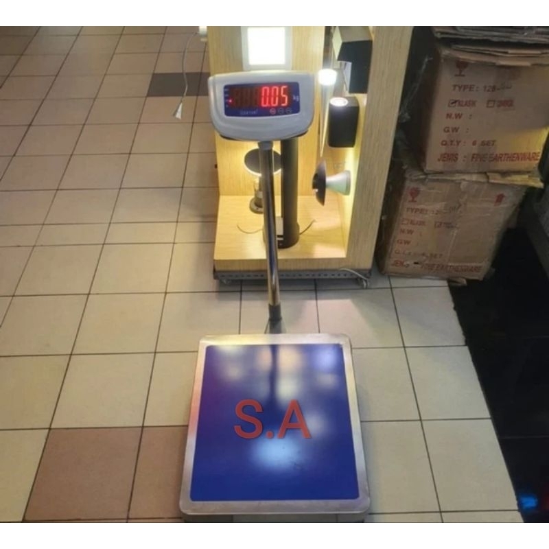 BENCH scale 500kg/timbangan duduk 500kg /timbangan barang 500kg (S.A)