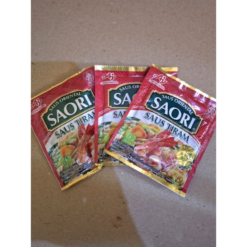 

SAORI Saus Tiram Oriental Oyster Sachet 23ml (3 pcs)