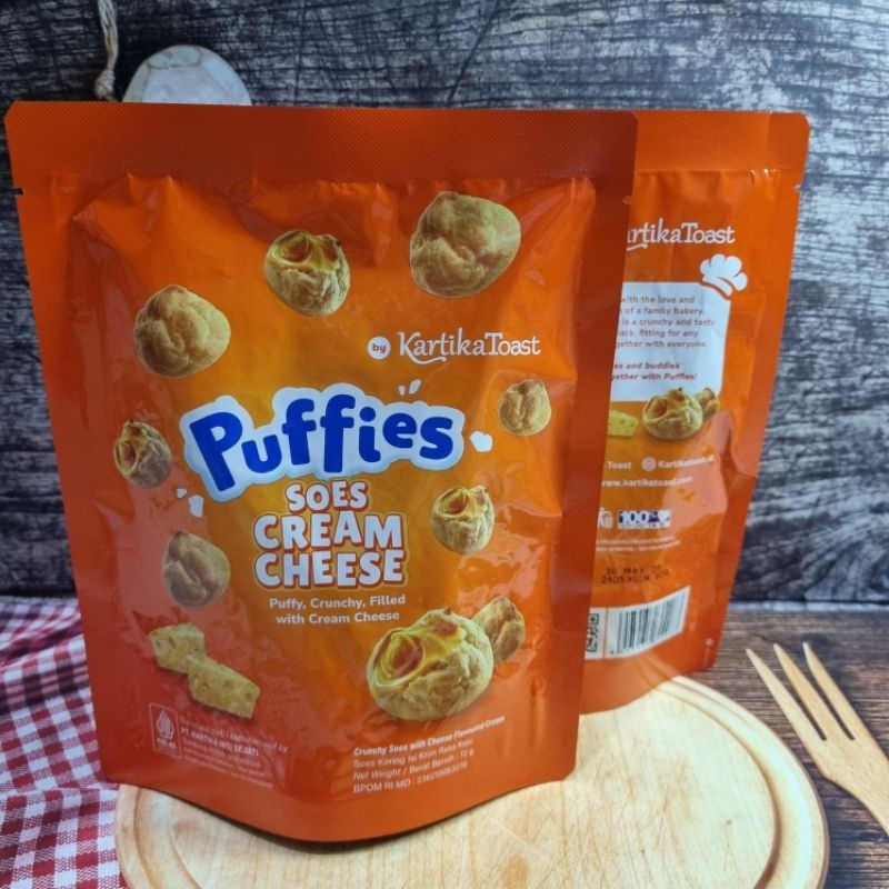 Puffies Soes Cream Cheese Kartika Toast by Kartikasari Khas Bandung Sus Kering