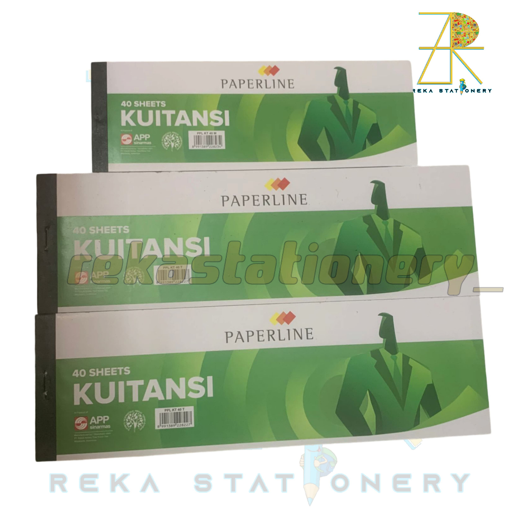 

Buku Kwitansi / Kuitansi Paperline Besar Sedang Kecil