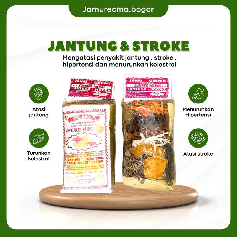 

RECMA Jamu Godog Jantung Stroke Kolestrol