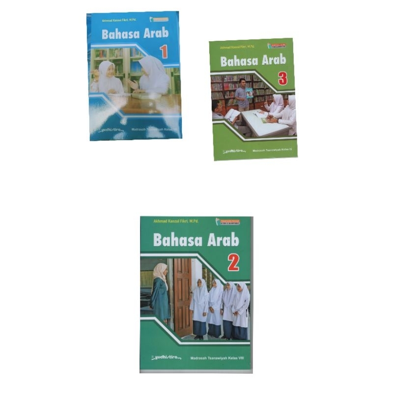 BUKU BAHASA ARAB KELAS 1, 2 DAN 3 SMP KURIKULUM MERDEKA YUDHISTIRA