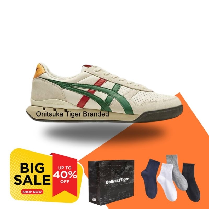 Sepatu Onitsuka Tiger Ultimate 81 ex Birch Green Free Paperbag