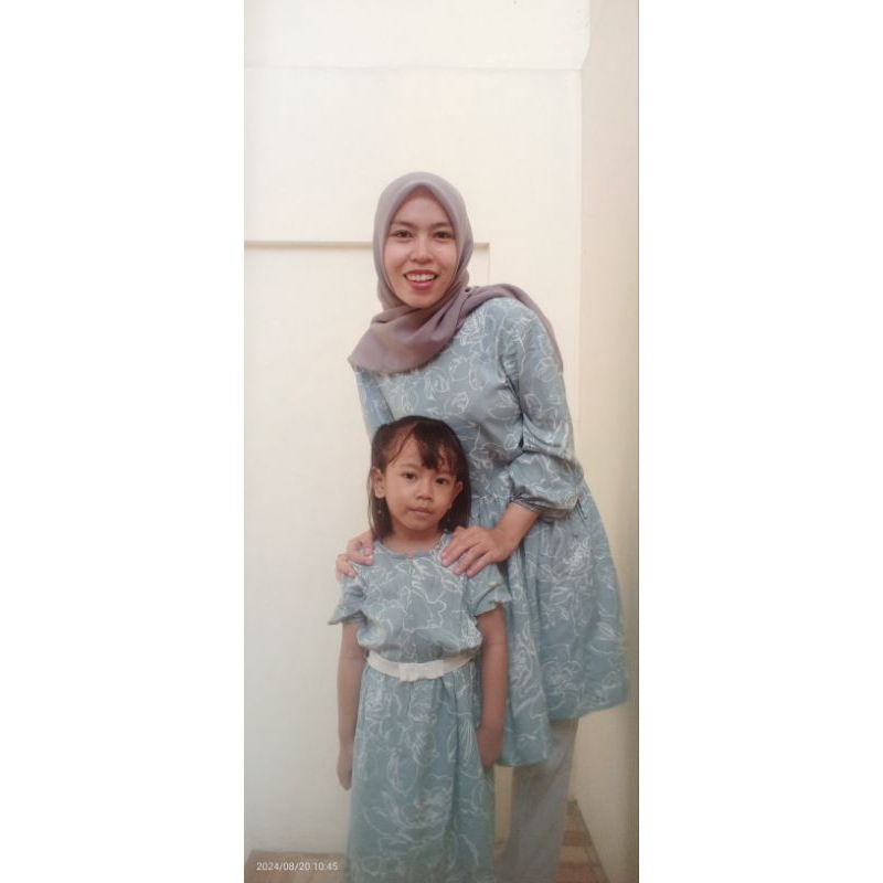 tunik couple ibu dan anak perempuan