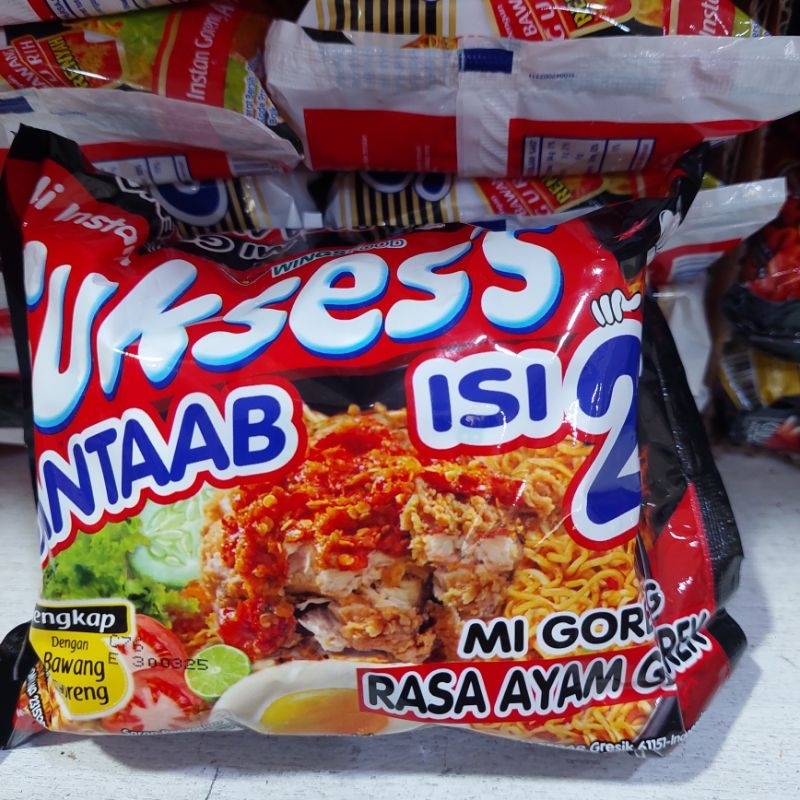 

MIE SUKSESS ISI 2 RASA AYAM GEPREK