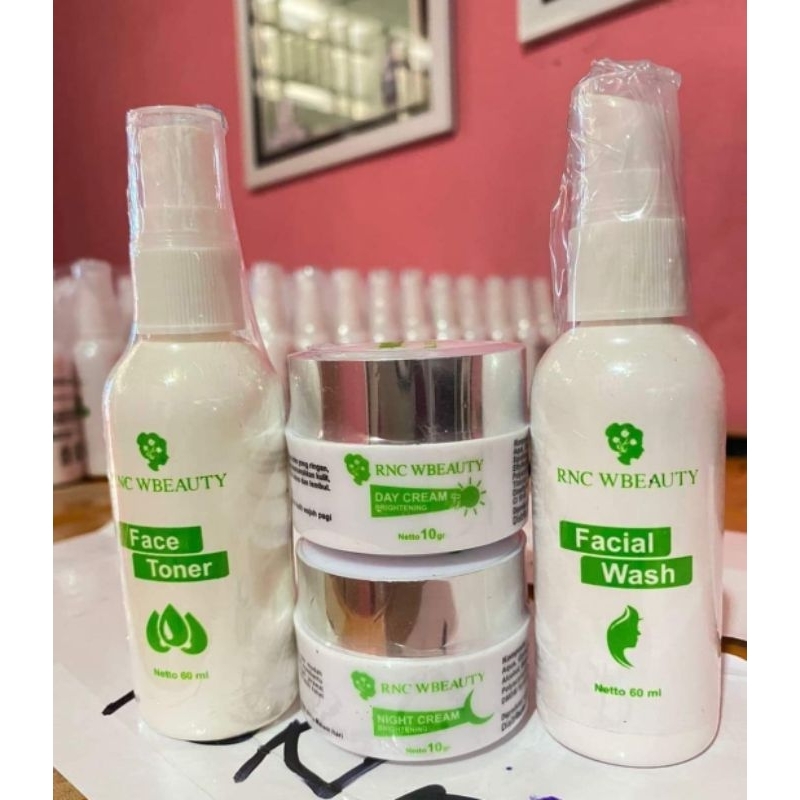 [Ecer] Skincare BPOM RNC WBEAUTY GLOW Original untuk Semua Jenis Kulit