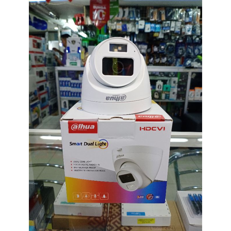 CCTV DAHUA INDOOR DH-HAC HDW1240CLQP-IL-A COLOR AUDIO 2MP