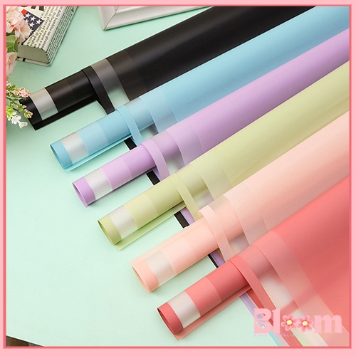 

Flower Wrapping Paper Double Border Color Kertas Buket Dua Garis Tebal Berwarna Kb6110