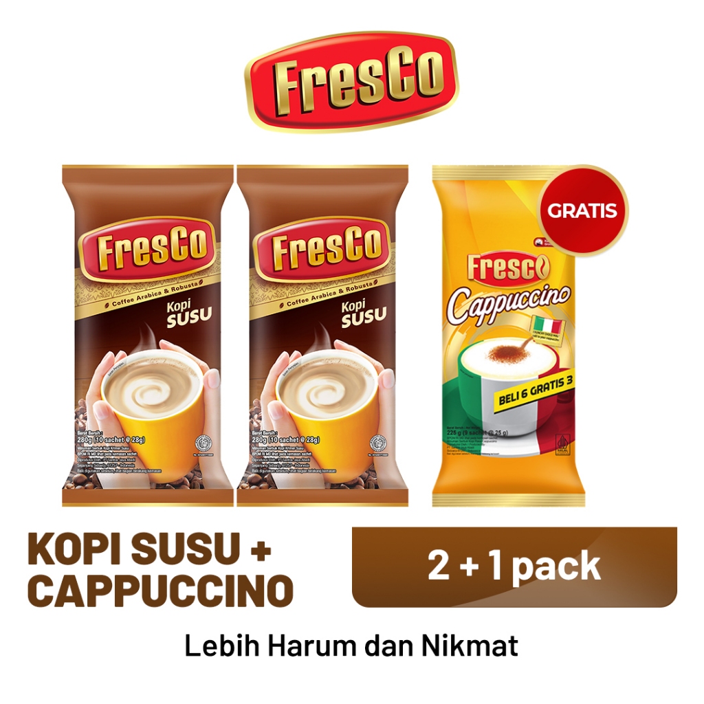 

[Buy 2 Get 1] Paket Fresco Mix 4