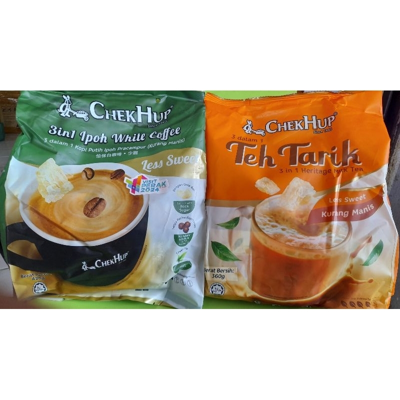 

chekhup teh tarik 3in1 less sweet/rich creamy