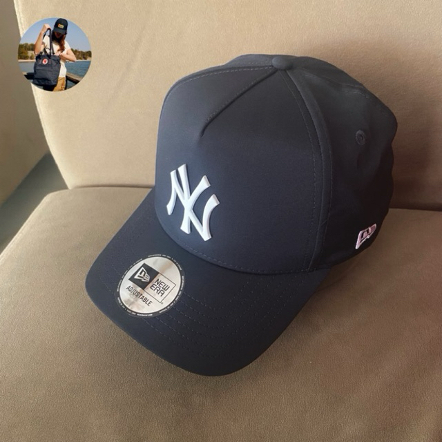 Topi New Era 940KF Metal 91 NY Yankees - Black Logo Metal White