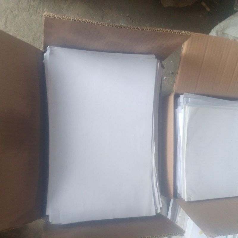 

kertas belas f4 kosong sebelah,perdus isi 10kg