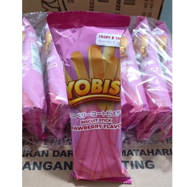 

Yobis biskuit stick bungkus 10 * 35gr