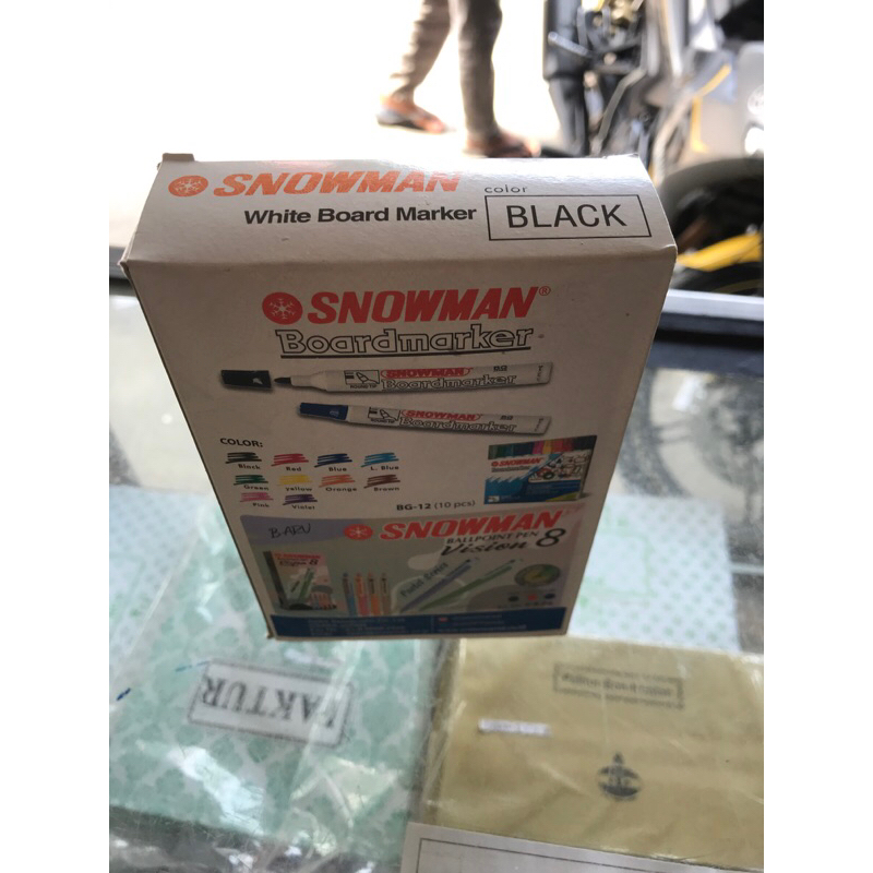 

spidol snowman boardmarker