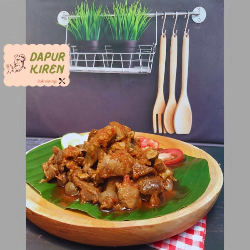 

Oseng Hati Ampela Khas Kiren