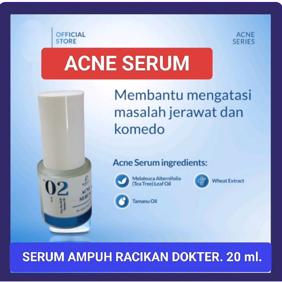 Skin Care Acne Serum 20ML serum jerawat serum wajah obat jerawat perawatan wajah perawatan wajah ber
